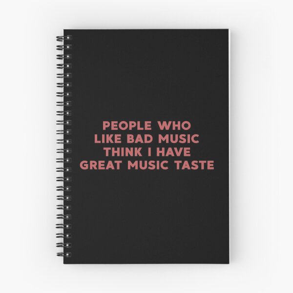Item preview, Bad Music designed and sold by PunkCroc.