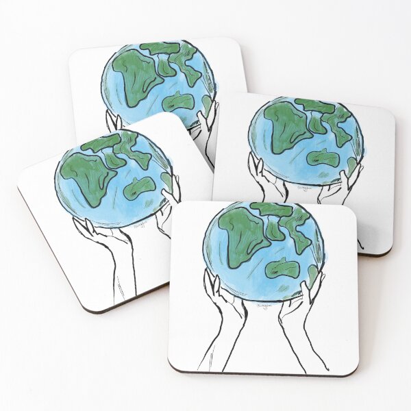 Item preview, The World is in Our Hands designed and sold by livinglyfree.