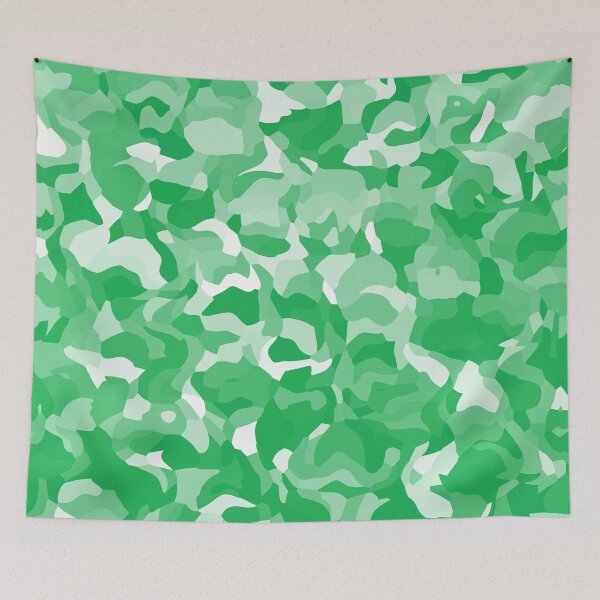 Item preview, Abstract Green Grass Camouflage Pattern designed and sold by Dator-Abstracts.