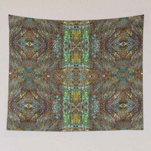 Item preview, Multicolored mandala kaleidoscope abstract mess-up pattern. designed and sold by IaroslavB.