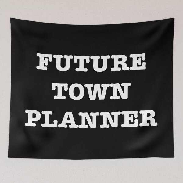 Item preview, Future Town Planner designed and sold by teesaurus.