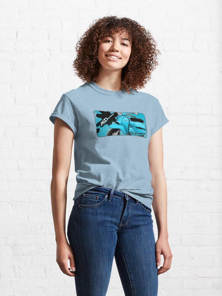 Alternate view of DL Scooter design 2 Classic T-Shirt
