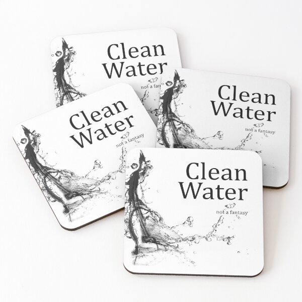 Item preview, Clean Water - Not a Fantasy designed and sold by Wild One.