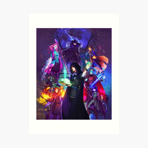 Critical Role: How do you want to do this? Art Print