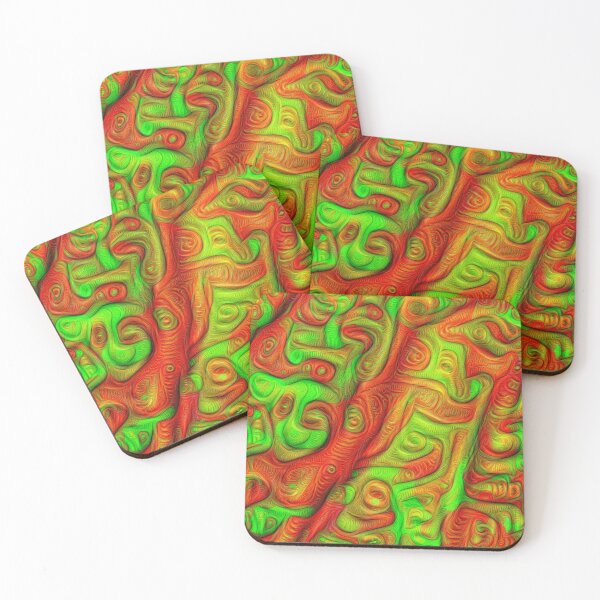 Item preview, Green and red abstraction designed and sold by blackhalt.