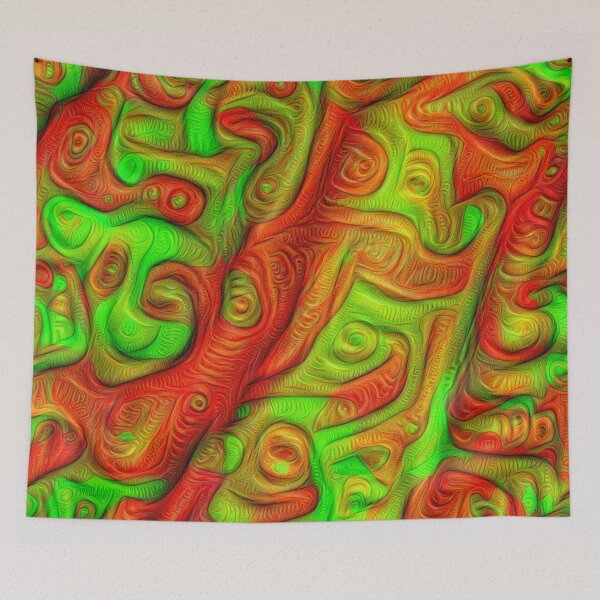 Item preview, Green and red abstraction designed and sold by blackhalt.