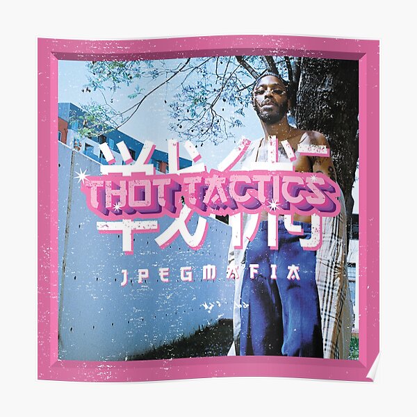 Jpegmafia - All My Heroes Are Cornballs Single Artwork Poster
