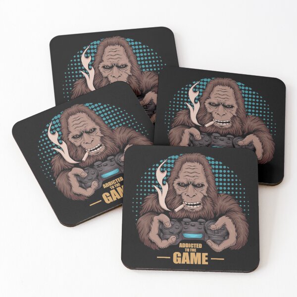 Item preview, Video Game Player Addict Bigfoot Lover Addicted To the Game designed and sold by TmoT.