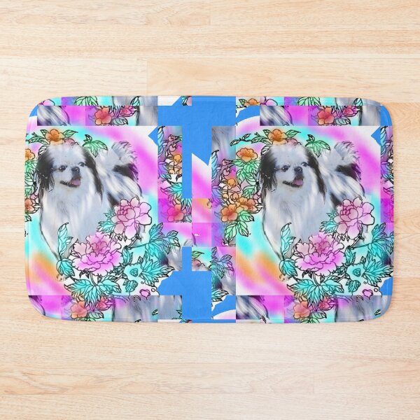 Item preview, Japanese Chin fanciful painting with floweers designed and sold by IowaArtist.
