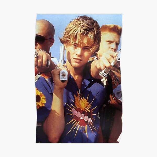 Romeo and Juliet 90s Leonardo Dicaprio Poster