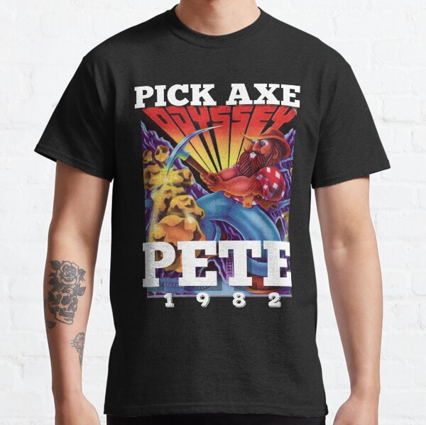 Artikel-Vorschau von Pick Axe Pete Odyssey 2 klassisches Videospielsystem-Grafikdesign, designt und verkauft von Tim Dunaway.