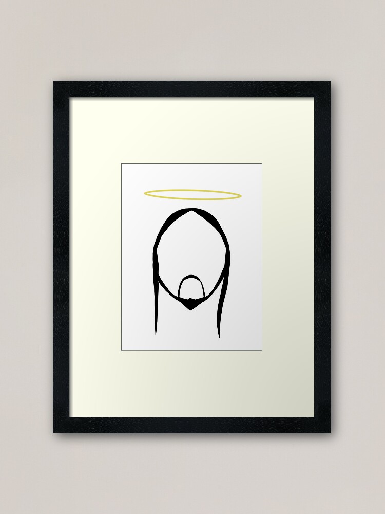South Park Jesus Steve Aoki Framed Art Print By Paul Dixon Redbubble