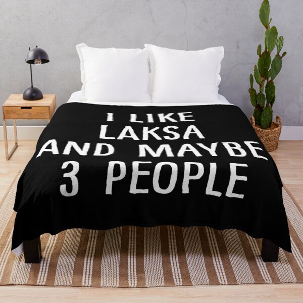 Item preview, I Like Laksa and Maybe 3 People designed and sold by teesaurus.