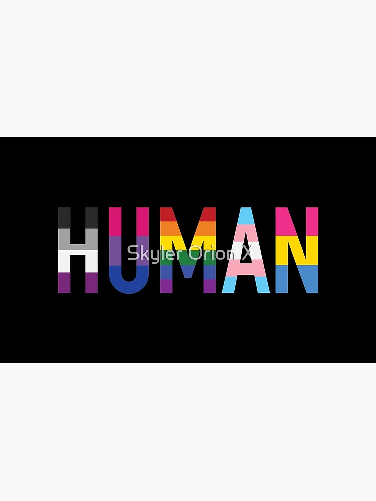 Human, Various Queer Flags 1 by fc13empire