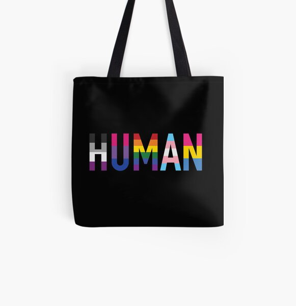 Human, Various Queer Flags 1 All Over Print Tote Bag