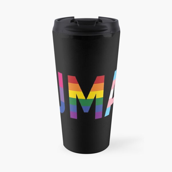 Human, Various Queer Flags 1 Travel Mug