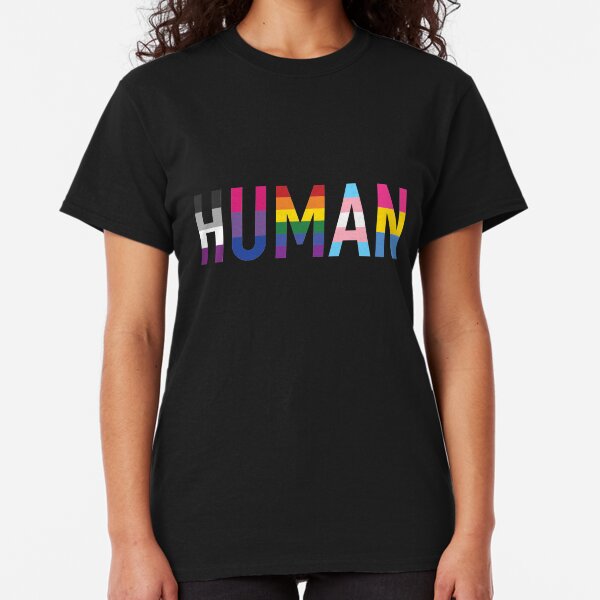 Human, Various Queer Flags 1 Classic T-Shirt