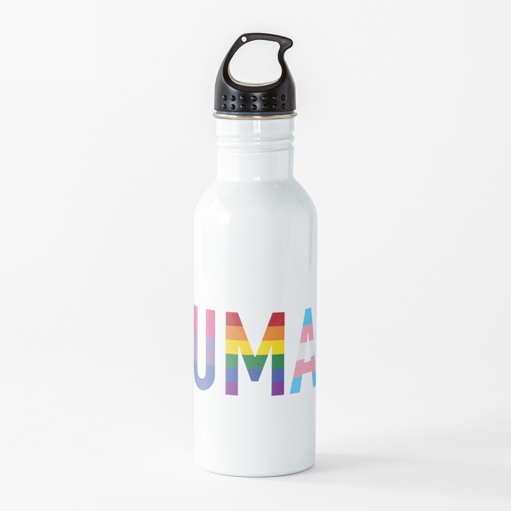 Human, Various Queer Flags 1 Water Bottle