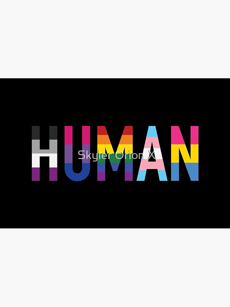 Human, Various Queer Flags 1 by fc13empire