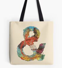 Psychedelic Ampersand Tote Bag