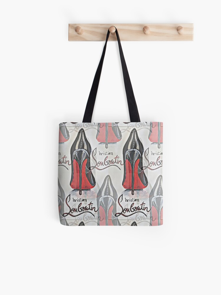 christian louboutin shopping bag