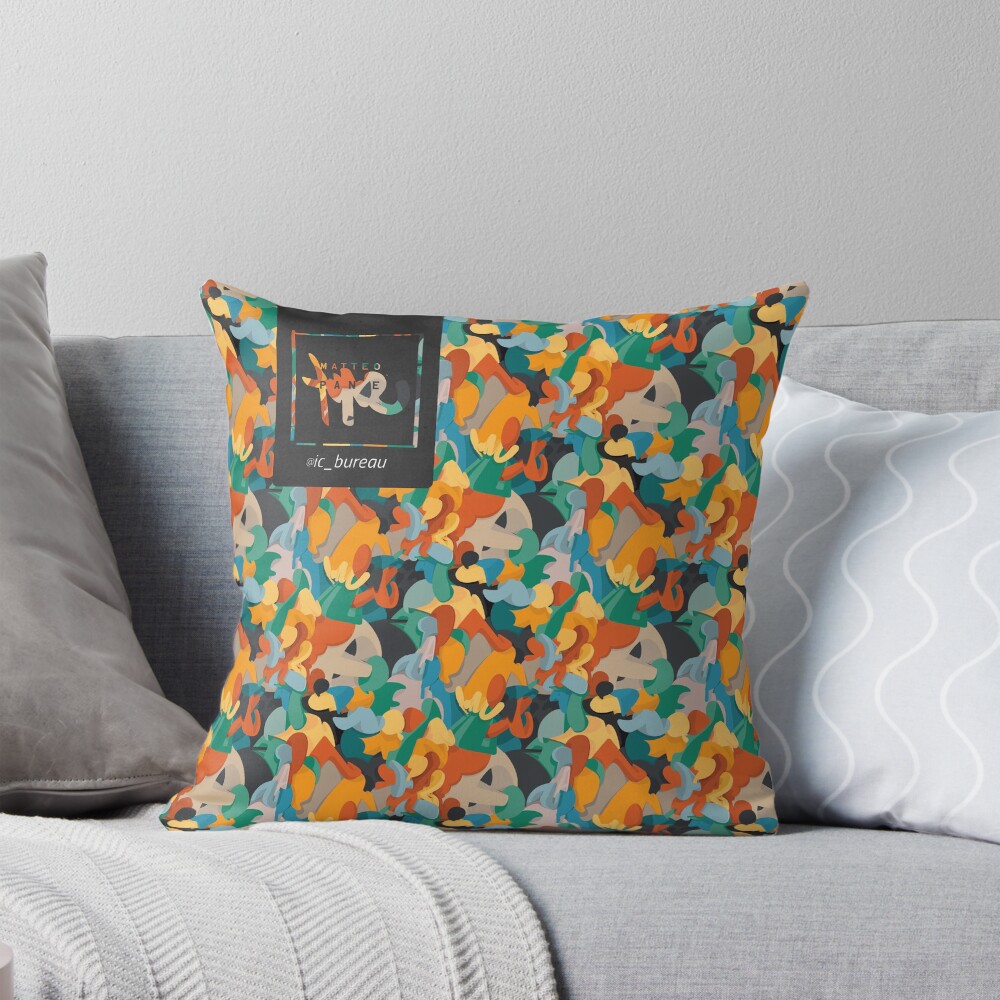 Item preview, Throw Pillow designed and sold by ICBureau.