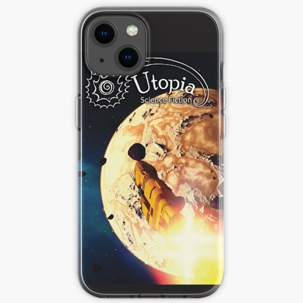 August Issue, Utopia Science Fiction iPhone Soft Case