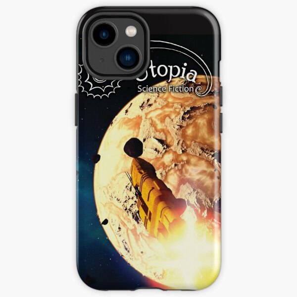 August Issue, Utopia Science Fiction iPhone Tough Case