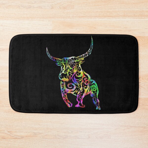 Item preview, Psychedelic bull designed and sold by BiZepsM0.