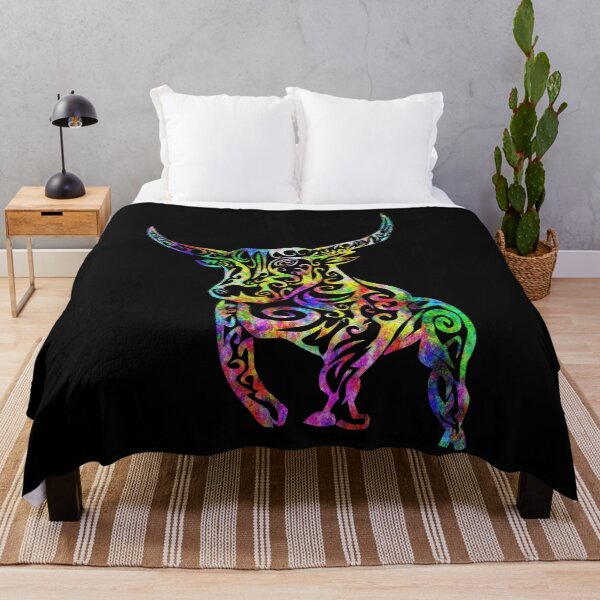 Item preview, Psychedelic bull designed and sold by BiZepsM0.