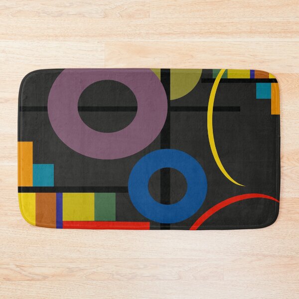 Item preview, Geometric Urban Multicolor Oos and Rectangles  designed and sold by Bliss Find And Design.