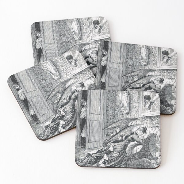 Item preview, Winged Woman and Dragon - A Week of Kindness - Max Ernst designed and sold by forgottenbeauty.