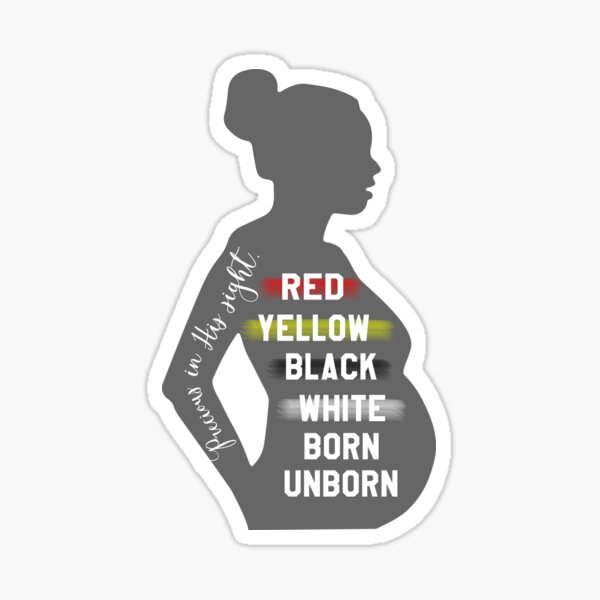 All Precious in His Sight Sticker
