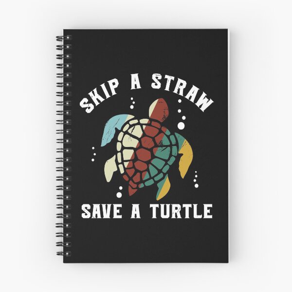 Item preview, Fun Skip The Straw Save a Turtle Gift Design Idea product designed and sold by Lisbob.