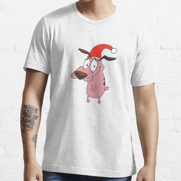Courage The Cowardly Dog Santa Claus Essential T-Shirt