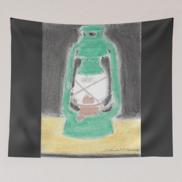 Item preview, Oil Lantern [Chalk Pastel] designed and sold by Nathaniel E. Dearing.