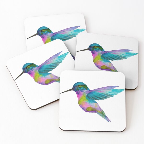 Item preview, Dreamy Watercolor Hummingbird  designed and sold by Melonaise.