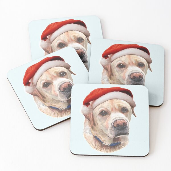 Item preview, Christmas Yellow Labrador designed and sold by cathyscreations.