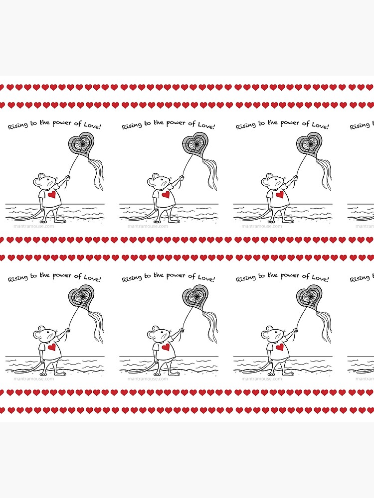 Thumbnail 5 of 5, Socks, MantraMouse® Rising to Love Cartoon designed and sold by donnamartini.