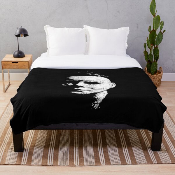 Halloween Micheal Myers Throw Blanket