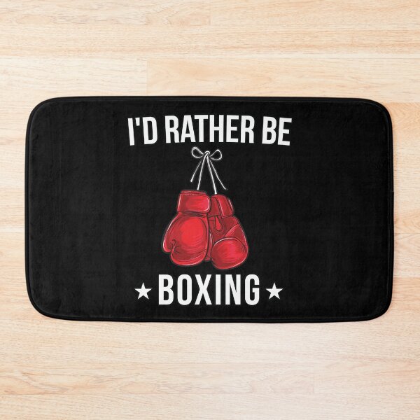 Item preview, I'd Rather Be Boxing designed and sold by teesaurus.