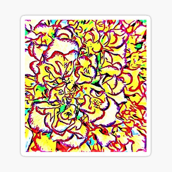 Feast Of Floral Sticker