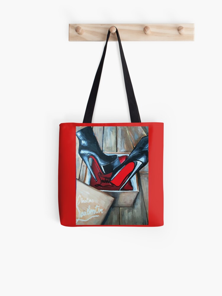 red bottom bags