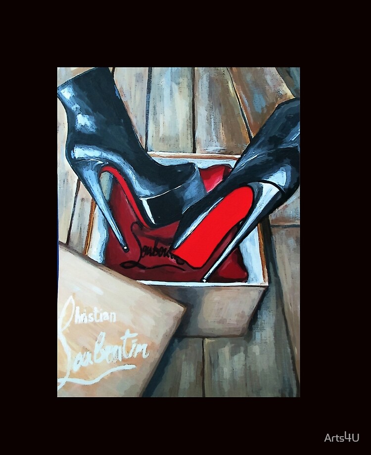 red bottom flat boots