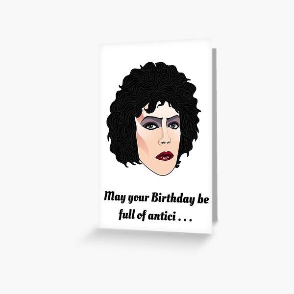 Rocky Horror Birthday Greeting Card