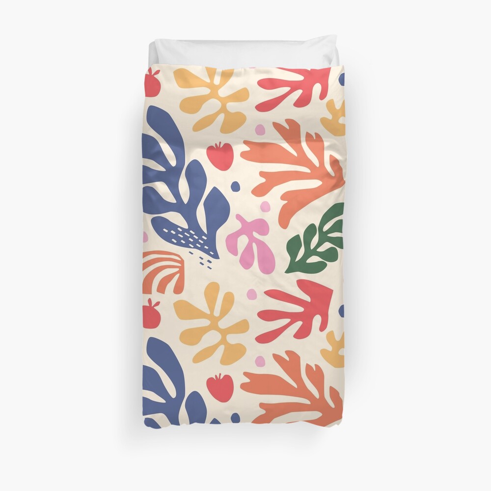 Matisse Flowers Art Duvet Cover