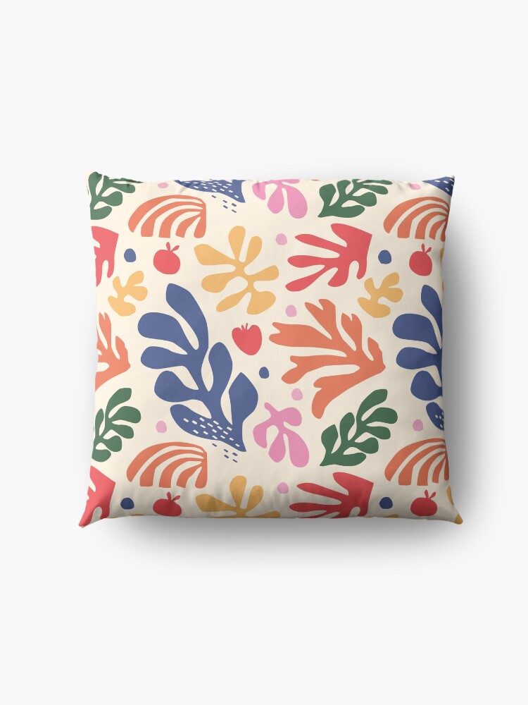 Alternate view of Matisse Flowers Art Floor Pillow