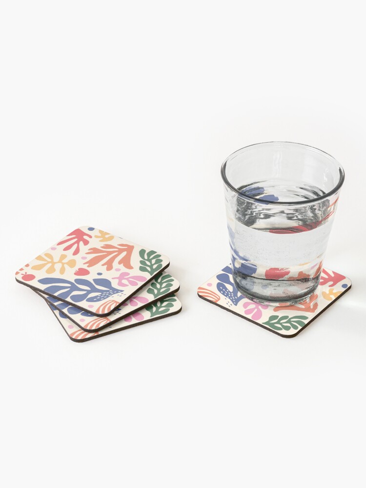 Alternate view of Matisse Flowers Art Coasters (Set of 4)