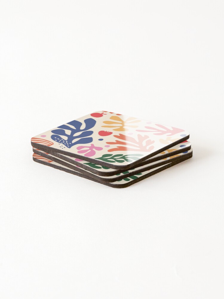 Alternate view of Matisse Flowers Art Coasters (Set of 4)