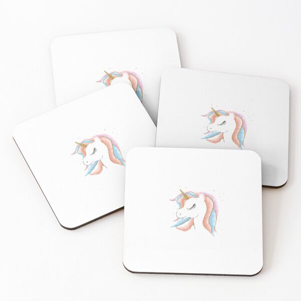 Item preview, Pink unicorn stickers designed and sold by pedroserpa.